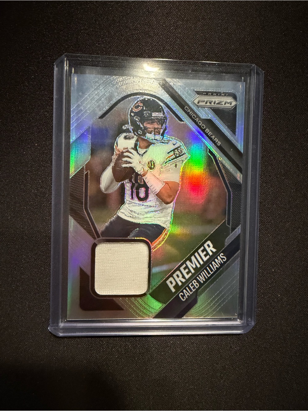 Panini Prizm Premier Caleb Williams Patch Card 2025